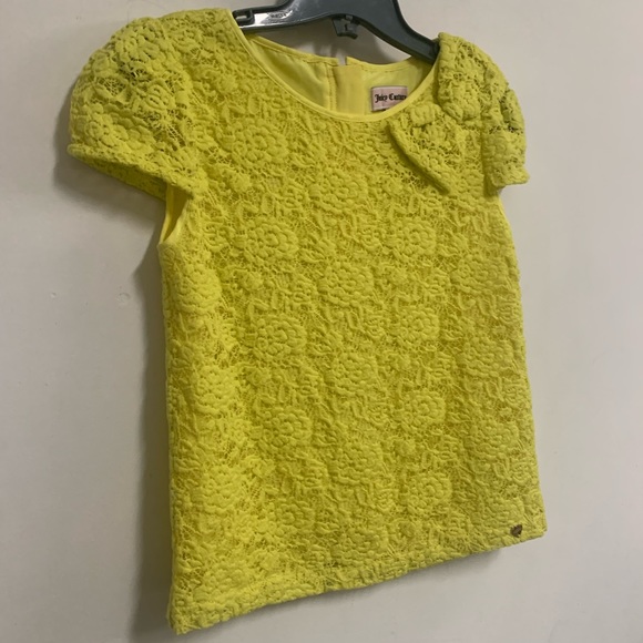 Juicy Couture Girls Dentelle Bow Blouse - Picture 2 of 9